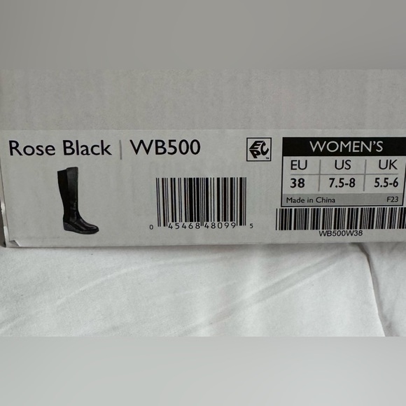 Aetrex Rose Black Boot - women’s size 38 - Picture 2 of 11